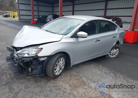 2018 Nissan Sentra Sv z USA, uszkodzony, nr VIN 3N1AB7APXJL655051
